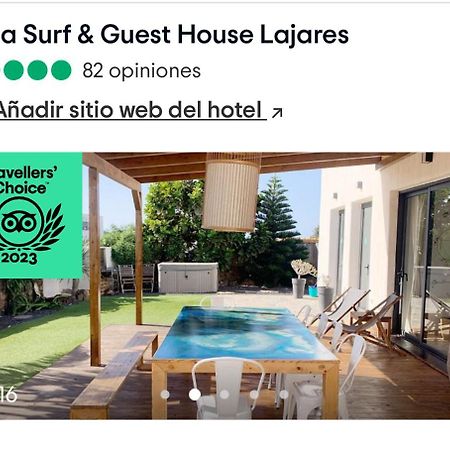 Agua Guesthouse Lajares Villa Con Jacuzzi Exterior photo